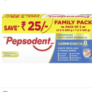 Pepsodent Family Pack Toothpaste Super Saver Pack Mrp 196/-