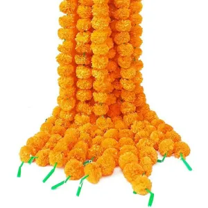 Artificial Marigold Flower Ladi Hieght 5 ft. Pack Of 10 Pc.
