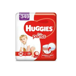 Huggies Pants Medium 28PC MRP 349/-