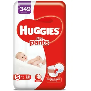 Huggies Pants Small 36PC MRP 349/-