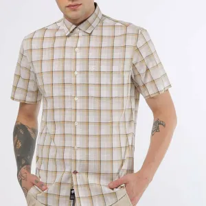 NetPlay Cotton Half Sleeves Shirt