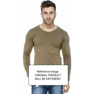 Cotton Lycra Strechable Full Sleeves Tshirt