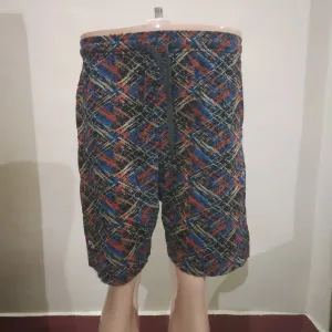 Mercerised Printed Bermuda With Zip

M