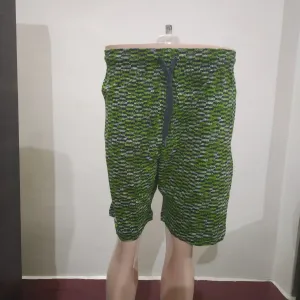 Mercerised Printed Bermuda With Zip

M