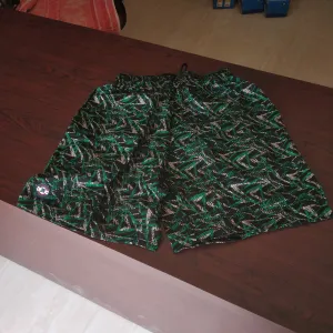 Mercerised Printed Bermuda With Zip

L