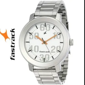 Fastrack Casual Analog White Dial Men's Watch - NK3121SM01