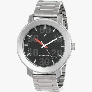 Fastrack Casual Analog Black Dial Men's Watch NP3121SM02