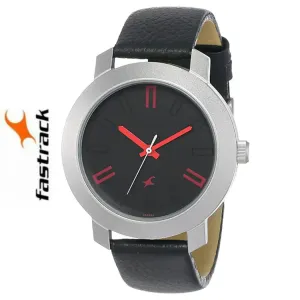 Fastrack Casual Analog Black Dial Men's Watch NM3120SL02
