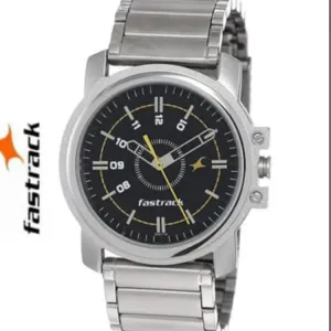 Fastrack Economy Analog Black Dial Men's Watch -NG3039SM02C