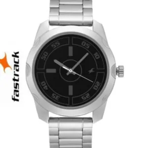 Fastrack Casual Analog Black Dial Men's Watch -NK3123SM01