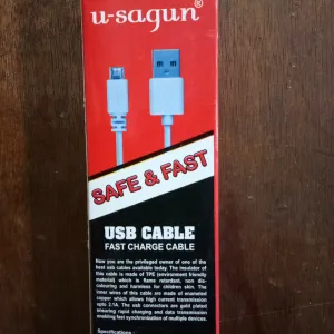 V-shagun 2.1 amp charge cable V8