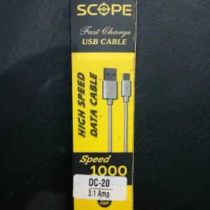 Scope 3.1 amp charging cable