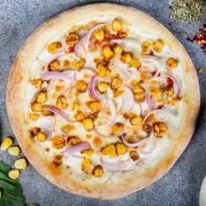 Corn pizza