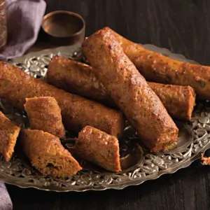 Hot & Spicy Chicken Seekh Kebab

