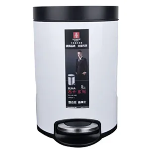 DLX-BK Foot Pedal Dustbin