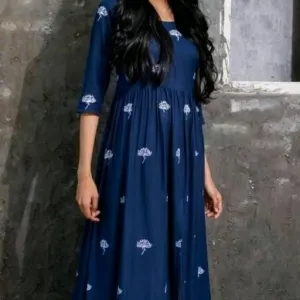 Women's printed kurtha with palazzo