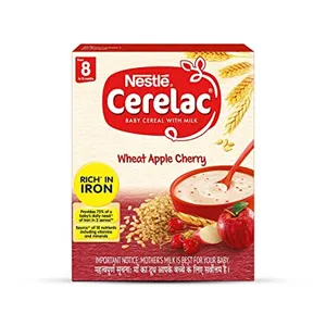 Cerelac Wheat Apple Cherry 8-12m