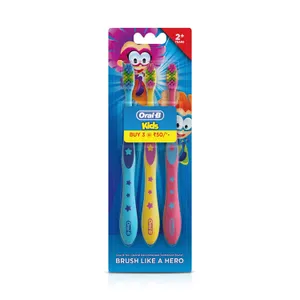 Oral B Brush Kids 2+ years 3 Piece