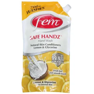 Fem Safe Handz Handwash Lemon 900ml