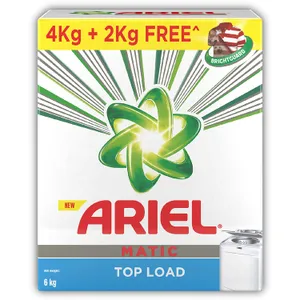 Ariel Matic Top Load Buy 4kg+2kg Free