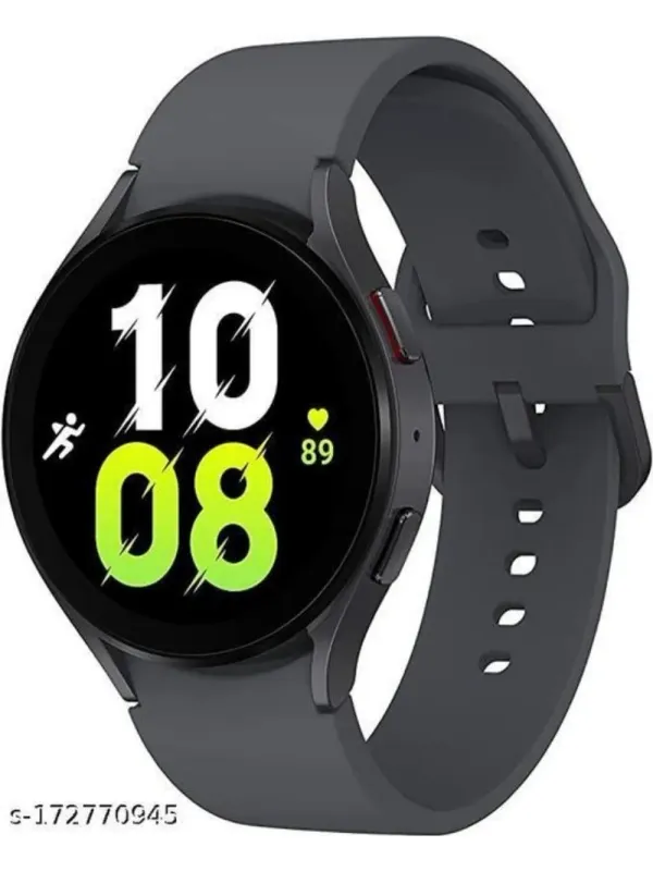 Samsung Galaxy Watch (Bluetooth + LTE, 44 mm) - Black, Steel Dial, Leather Straps