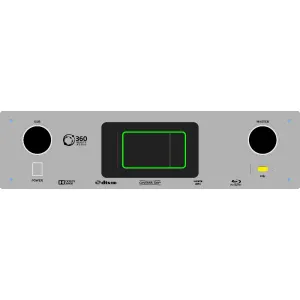 6MM 18.4.5in REMOTE PANEL  2X40MM LASER KNOB 