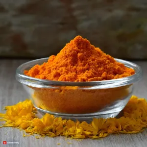 Marigold Powder (गेंदा फूल पाउडर)