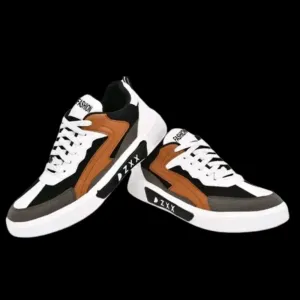 Brown & White Casual Sneaker 