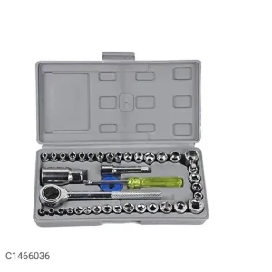 Screwdriver Tool Kit-Multipurpose 40 in 1 Screwdriver Socket Set and Bit Tool Kit Set