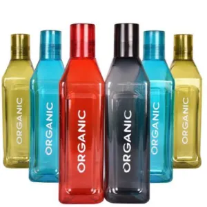 HOMIZE 500ML Organic Water Bottle for Fridge, for Home, Office, Gym & School Boy