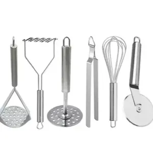 Stainless Steel (Pack of 6)