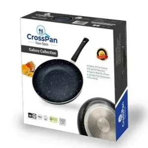 CrossPan Galaxy Collection Non Stick  Fry Pan, 240mm, Black , Induction Base