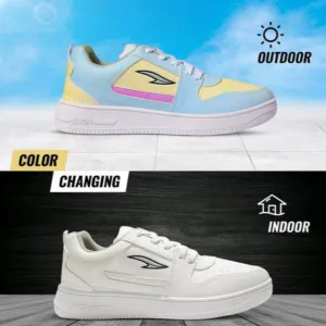 ASIAN Men's Thunder-01 Casual Sneaker Colour Changing Shoes with Extra Cushion Light