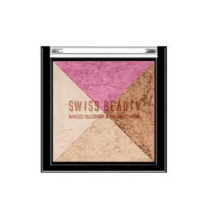 Swiss Beauty Baked Blusher & Highlighter 7gm