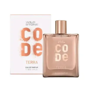 Wild Stone CODE Terra Eau De Parfum for Men, 100ml|Long Lasting Fragrance Premium Perfume 