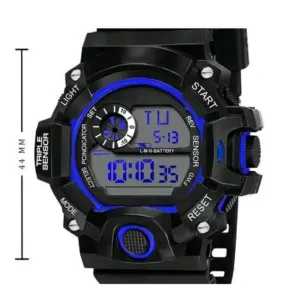 Army Kids-Boys Black Rubber Casual Sports Watches