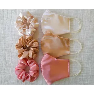 Satin face mask