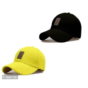 Combo eddiko black and yellow cap