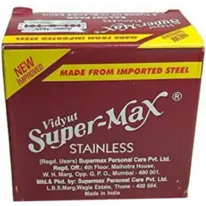 Super Max Saloon Blade - 10 Pieces
