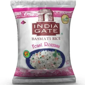 India Gate Basmati Rice- Feast Rozzana, 1 kg