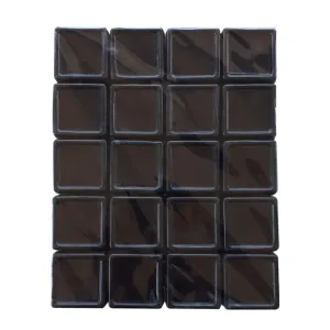 Display Box Black 1x1inch- 20pcs set