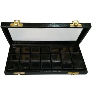 Display box set 21 small box 1x1 black