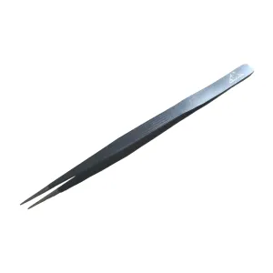 AIW Fine Grip Black Tweezer
