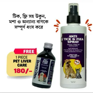 ANTI TICK & FLEA SPRAY  |  250ml Pack