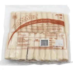 Yummiez breakfast sausages 1kg