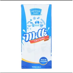 Mother Dairy UHT milk 1 litre