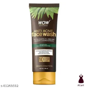 WOW™ Anti Acne Neem and tea tree Face Wash