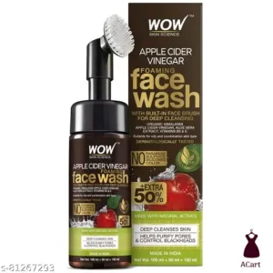 WOW Apple cider Vinegar Foaming Face wash 