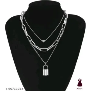 Third eye trendy Western jewellery set