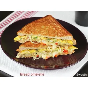 Bread omlette (बेड आमलेट)